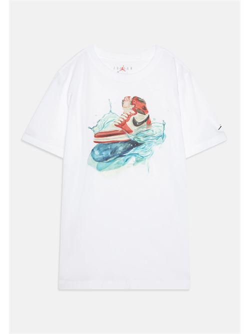 Jordan t-shirt da bambino WAVE Jordan | 95F043-001AJ1 WAVE